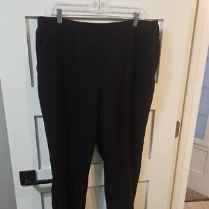 Nine West Classic Black Straight Leg Pants